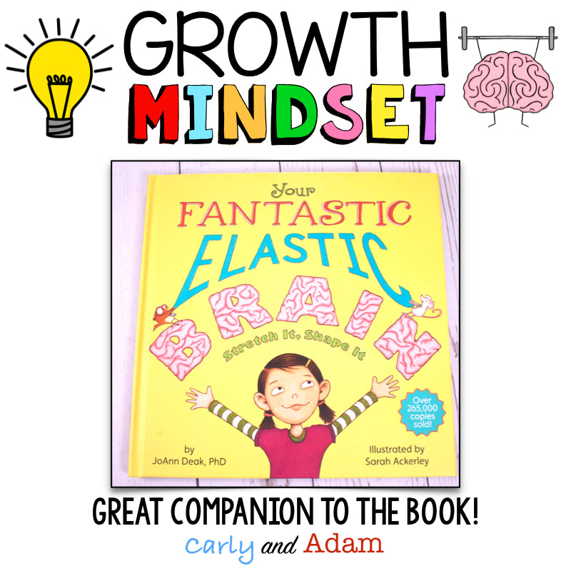 Your Fantastic Elastic Brain Growth Mindset Flip Book Activity