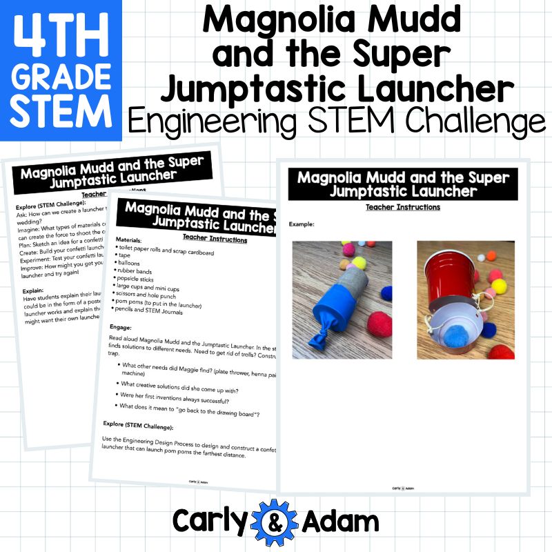 Magnolia Mudd 4th Grade Engineering STEM Activity