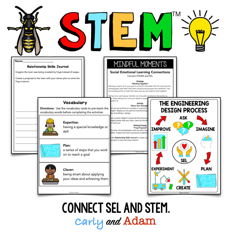 The Giant Jam Sandwich Relationship Skills SEL STEM Activity