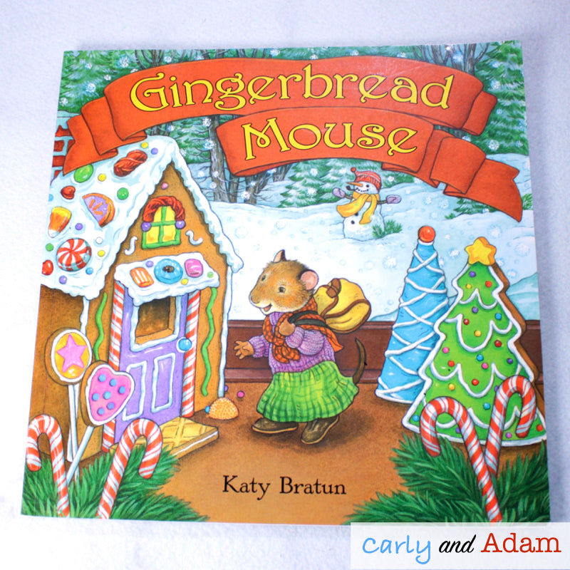 Gingerbread Mouse House Christmas READ ALOUD STEM™ Activity