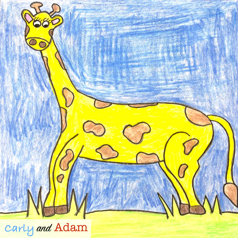 Giraffes Can't Dance Activities Growth Mindset Directed Drawing