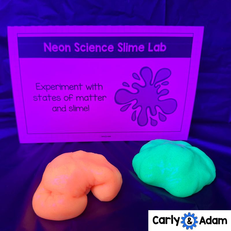 Glow Day STEM Centers Illumination, Glow Slime, Glow Sticks, Family STEM Night