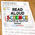 Groundhog Weather School READ ALOUD SCIENCE Activity