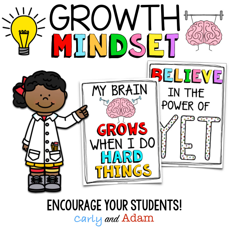 Growth Mindset Posters