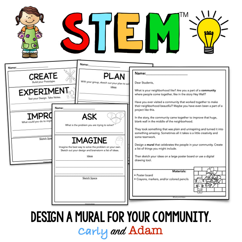 Hey Wall Social Awareness SEL STEM Activity