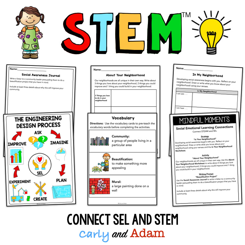 Hey Wall Social Awareness SEL STEM Activity