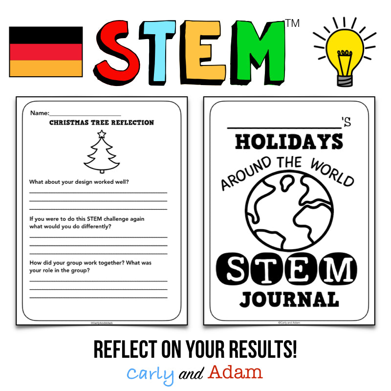 Germany Christmas and Holidays Around the World STEM Activity