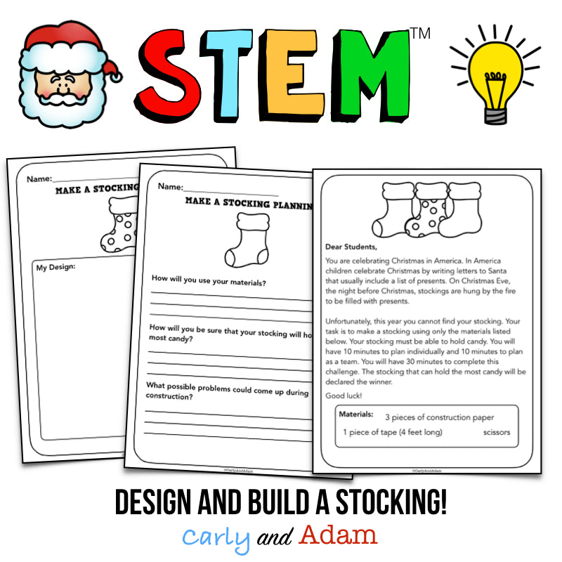 USA Holidays Around the World STEM Activity