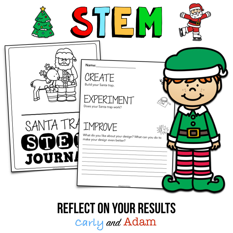 How to Catch a Santa Christmas READ ALOUD STEM™ Activity