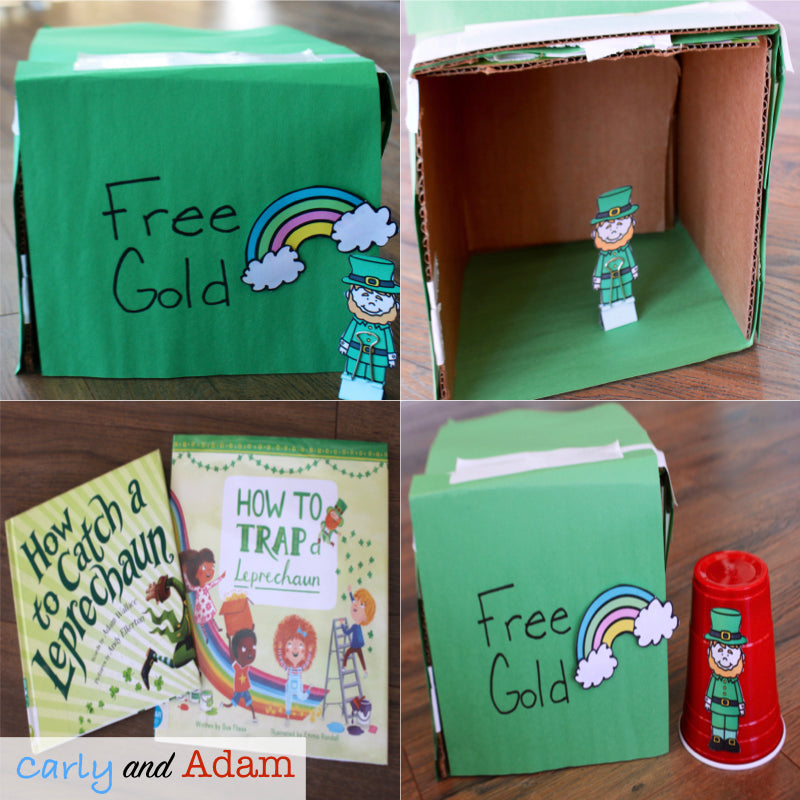 How to Catch a Leprechaun Trap St Patricks Day STEM Activity