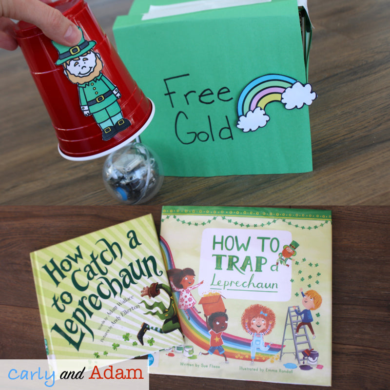 How to Catch a Leprechaun Trap St Patricks Day STEM Activity