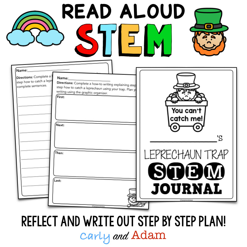 How to Catch a Leprechaun Trap St Patricks Day STEM Activity