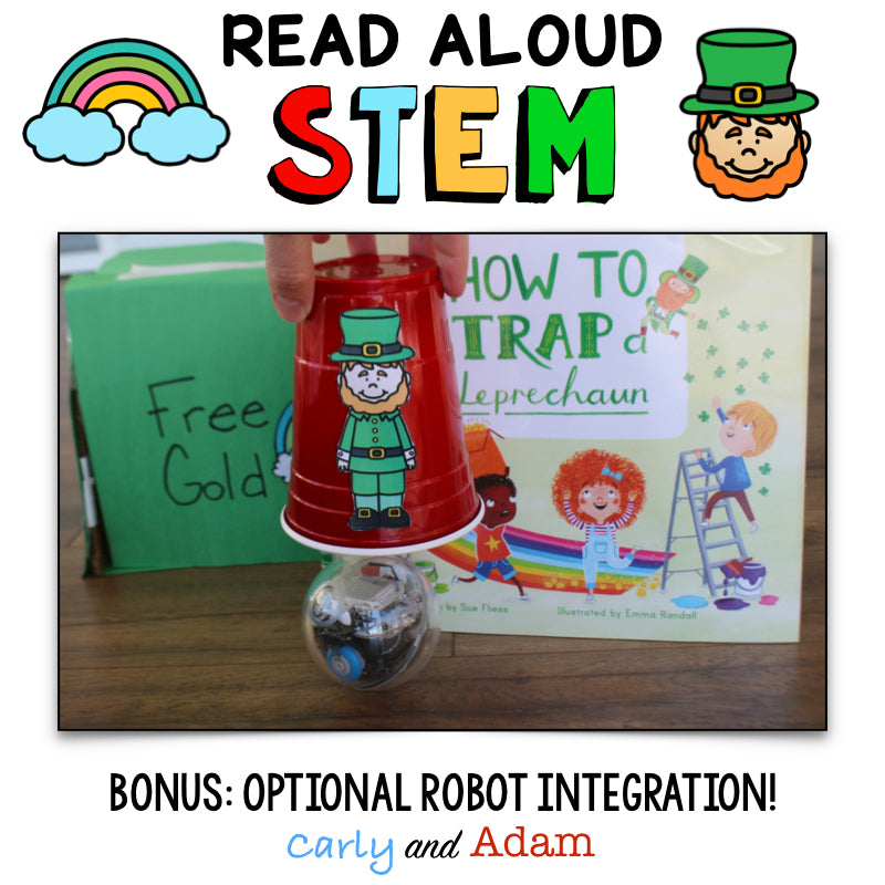 How to Catch a Leprechaun Trap St Patricks Day STEM Activity