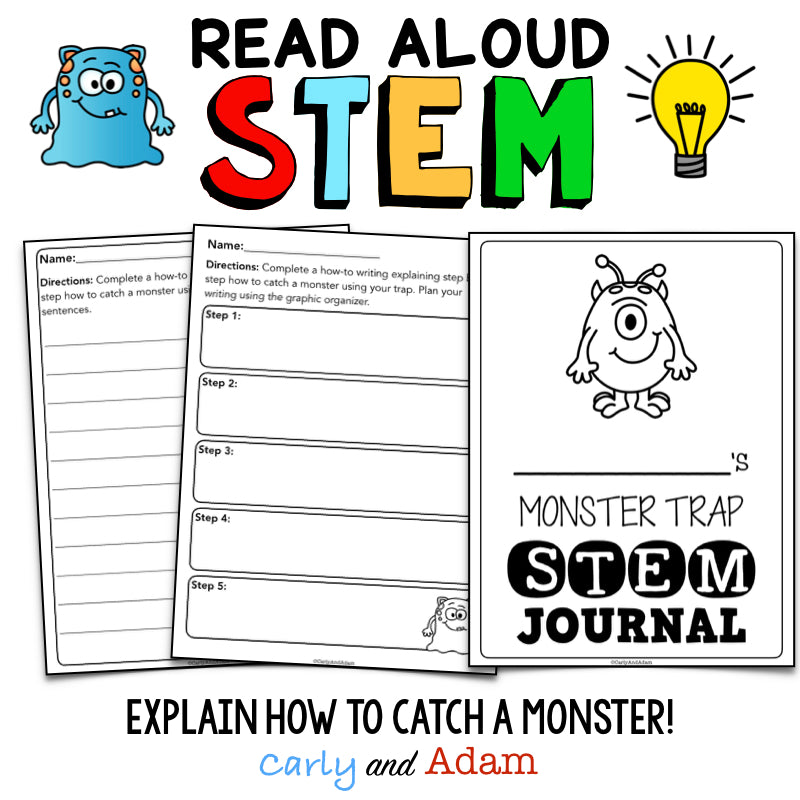 How to Catch a Monster Halloween READ ALOUD STEM™ Activity