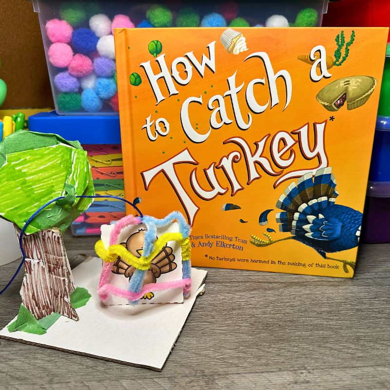 Turkey Trap Thanksgiving STEM Activity How to Catch a Turkey
