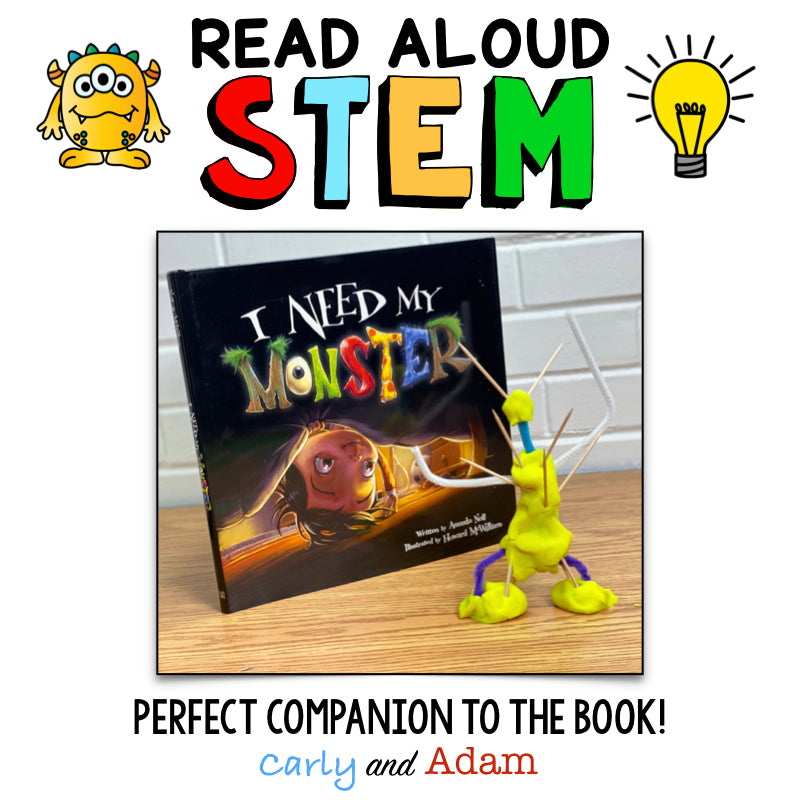 I Need My Monster Halloween READ ALOUD STEM™ Activity