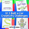 If I Built a Car Creativity Challenges, Finish the Picture Activities