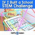 If I Built a School Activity Back to School READ ALOUD STEM Activity