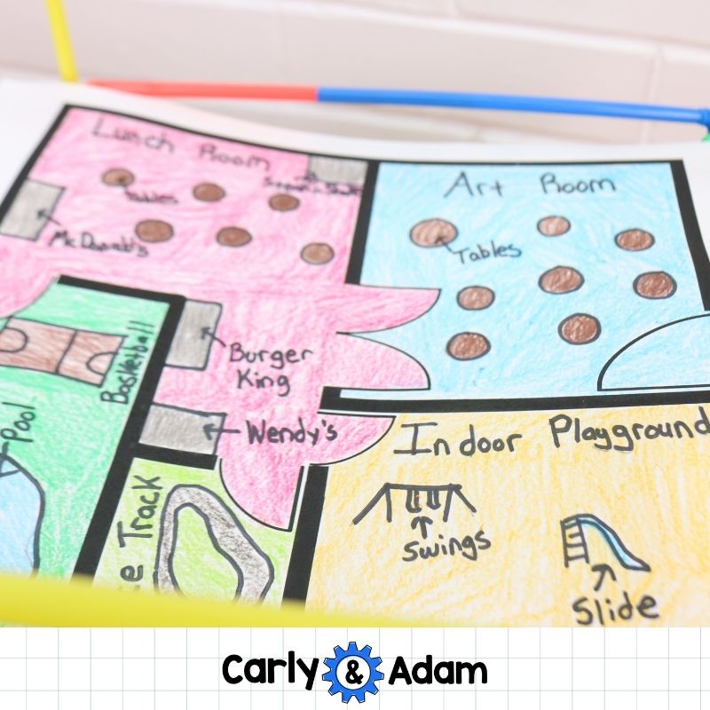 If I Built a School Activity Back to School READ ALOUD STEM Activity