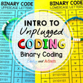 Intro to Unplugged Coding: Binary Coding Bracelets