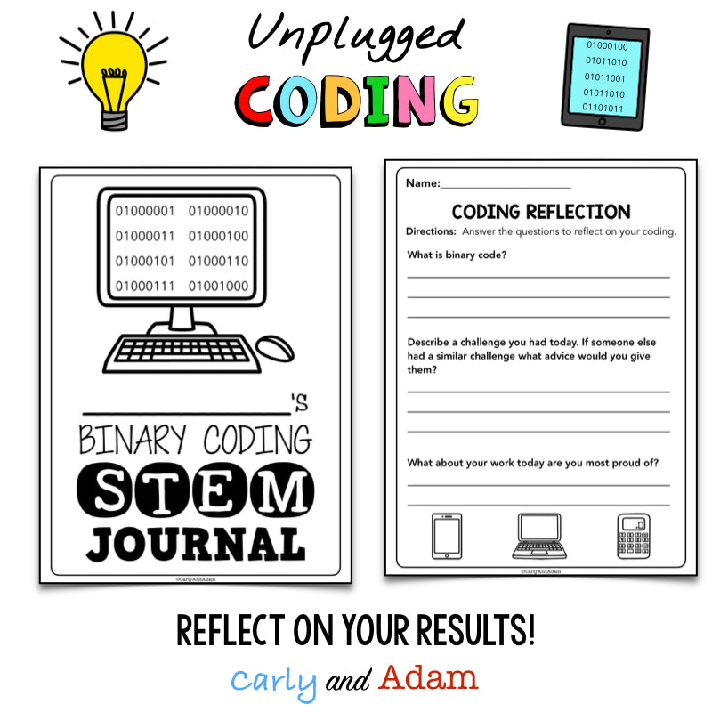 Intro to Unplugged Coding: Binary Coding Bracelets
