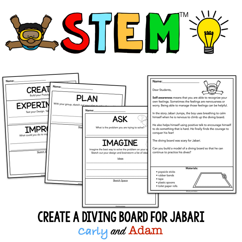 Jabari Jumps Self Awareness SEL STEM Activity