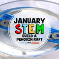 Build a Penguin Raft Winter STEM Activity