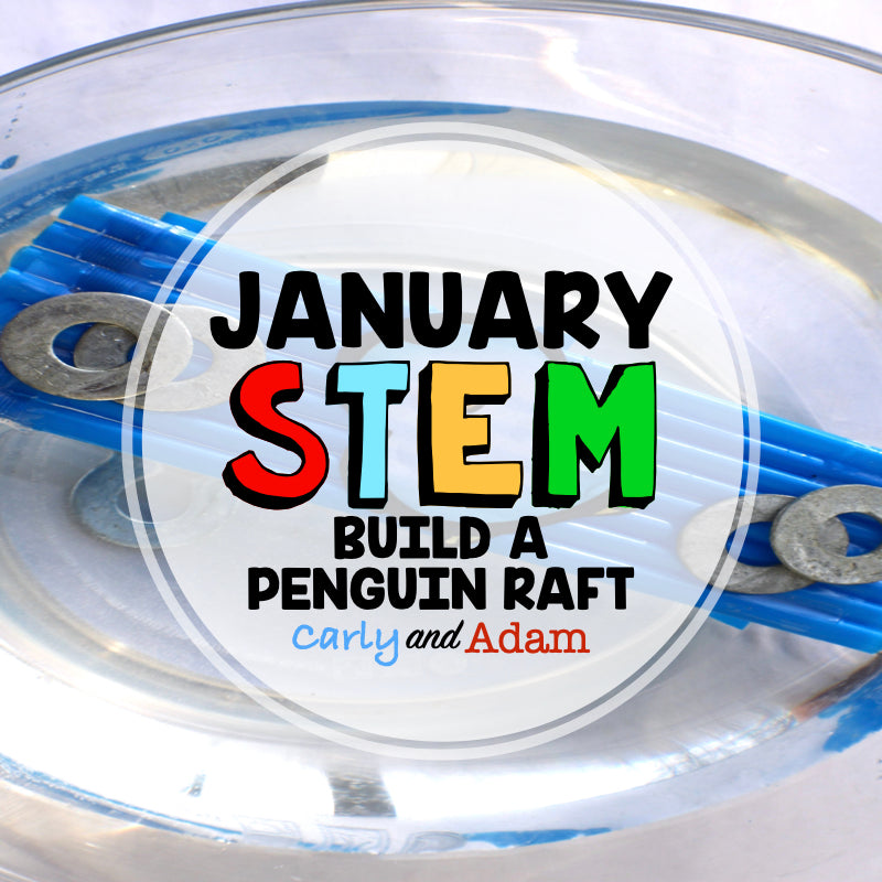 Build a Penguin Raft Winter STEM Activity