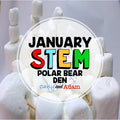 Build a Polar Bear Den January Winter STEM Activity
