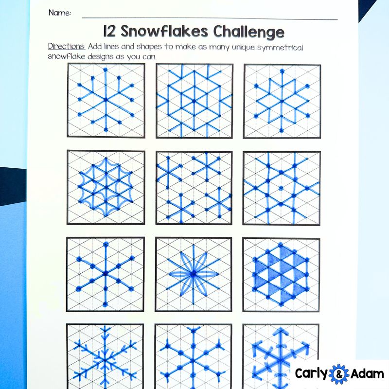 Snowflake Bentley Read Aloud Winter Creativity Activities STEM Morning Work, Brain Breaks, Sub Plans