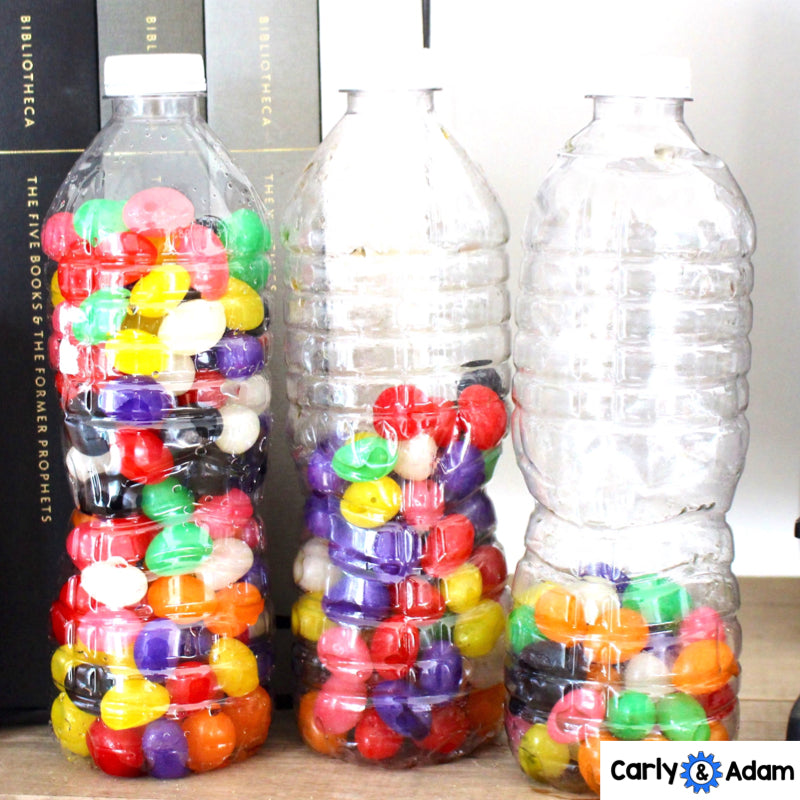 Jelly Bean Bottle Flipping STEM Activity