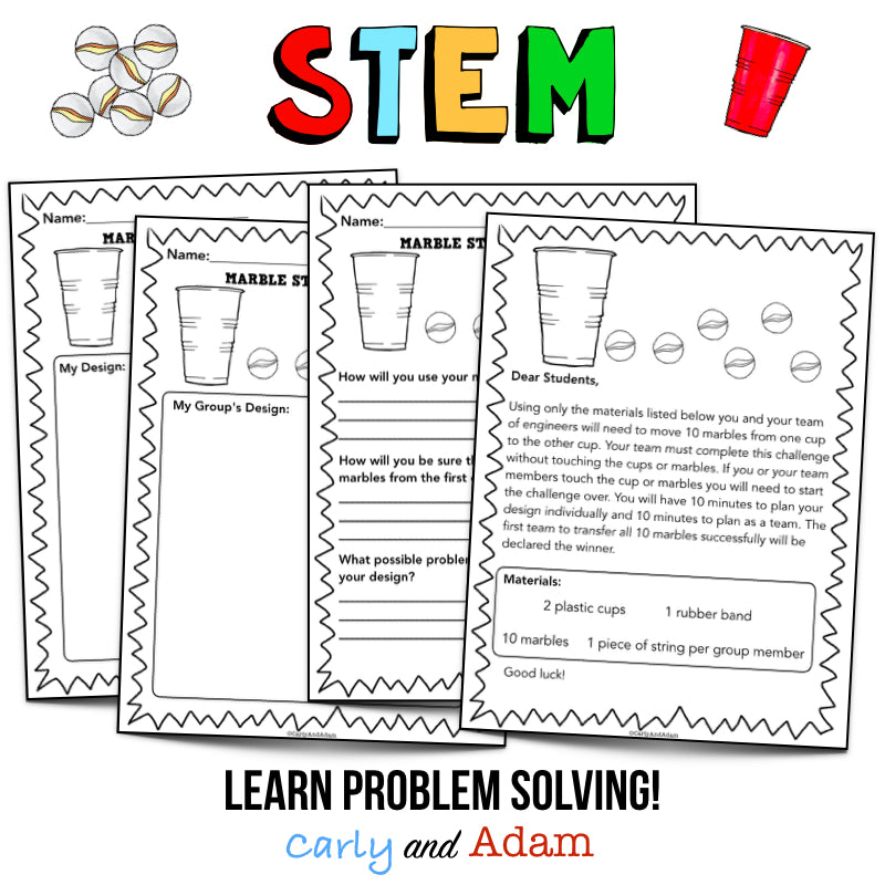 Marble Challenge STEM Activity