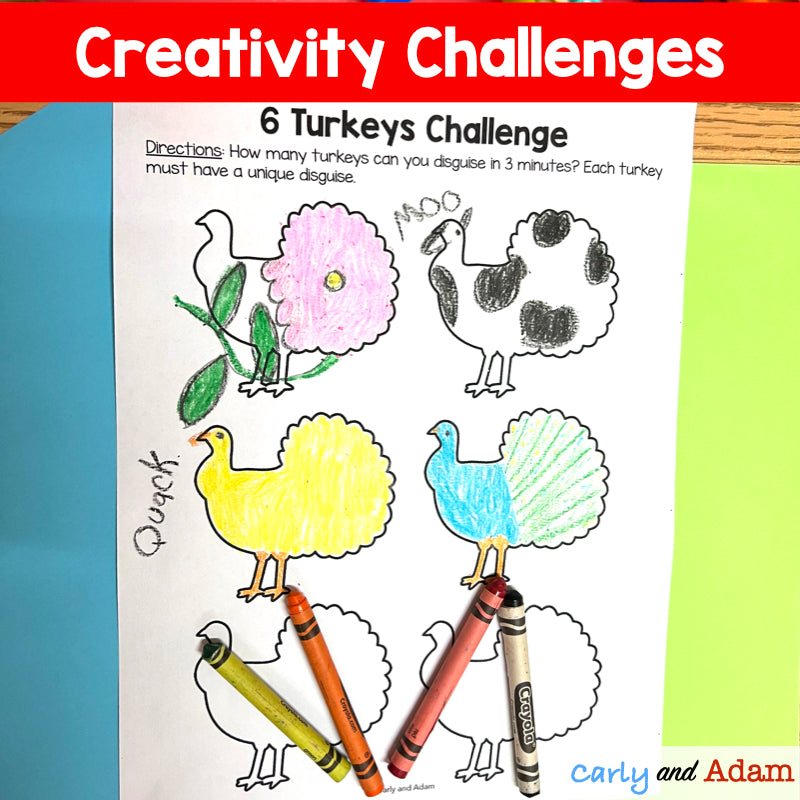 Balloons Over Broadway Activities Finish the Picture Creativity Challenges
