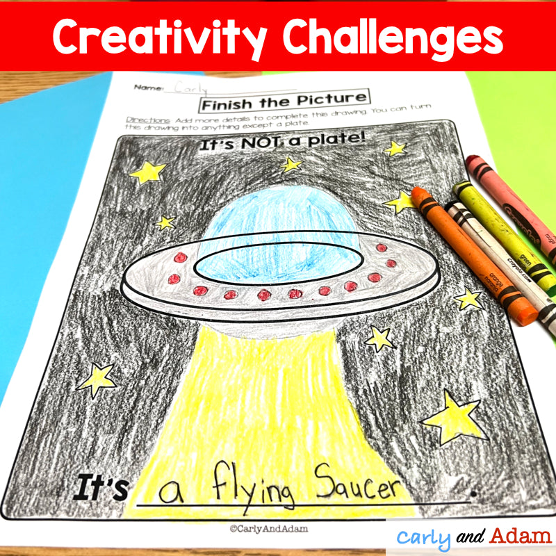 Balloons Over Broadway Activities Finish the Picture Creativity Challenges