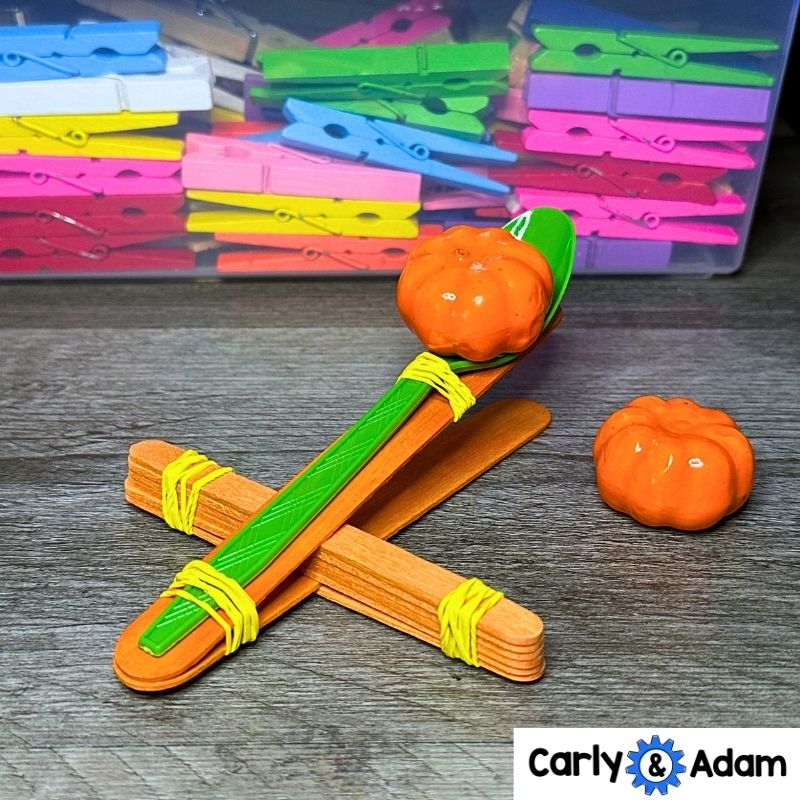 Pumpkin Catapult Halloween STEM Activity Pumpkin Chucking, Craft, The Legend of Sleepy Hollow