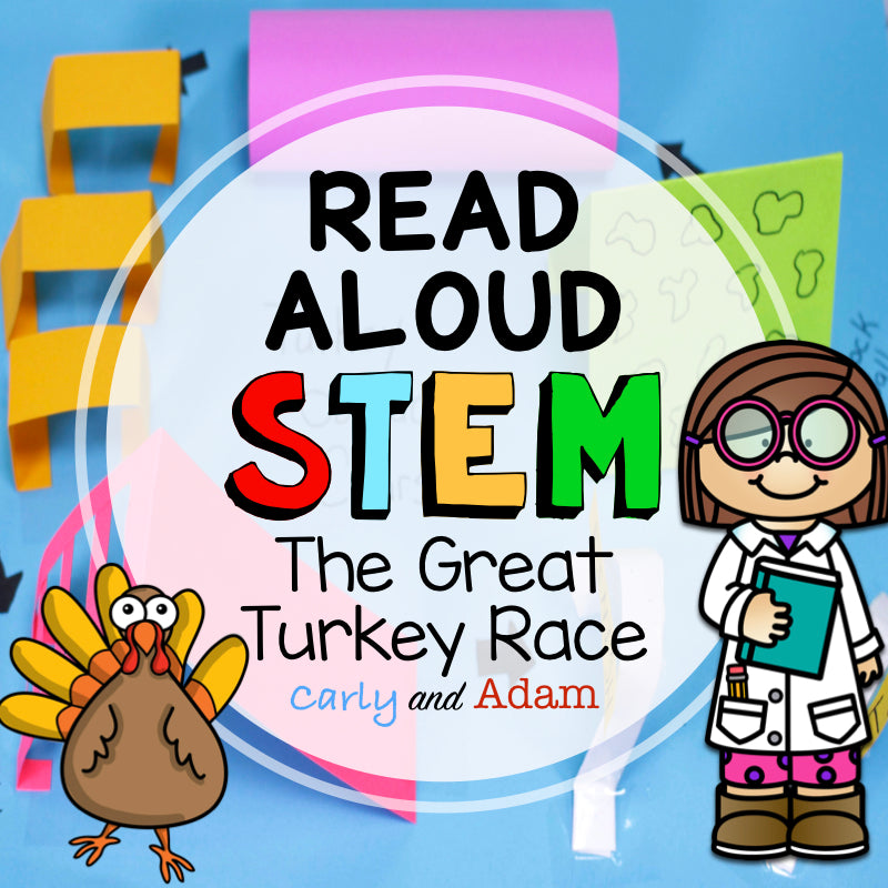 The Great Turkey Race Thanksgiving READ ALOUD STEM™ Activity
