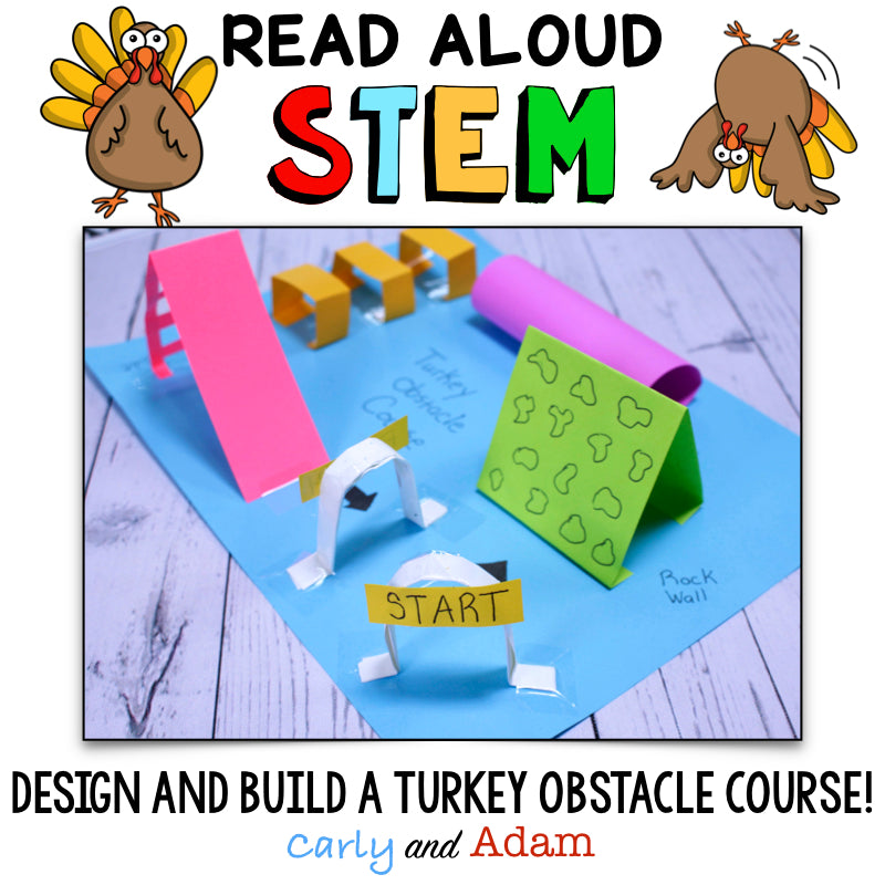 The Great Turkey Race Thanksgiving READ ALOUD STEM™ Activity