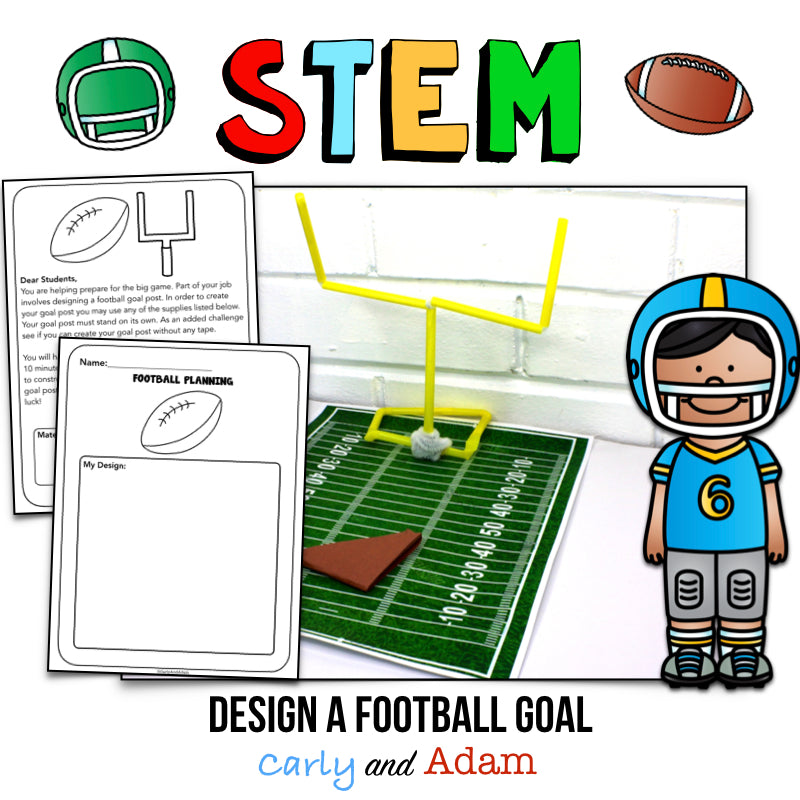 Field Goal Paper Football STEM Activity