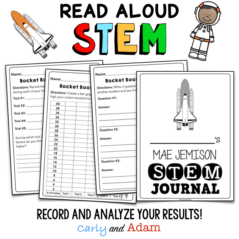 Scientist Spotlight Mae Jemison Build a Rocket STEM Activity Mae Among the Stars