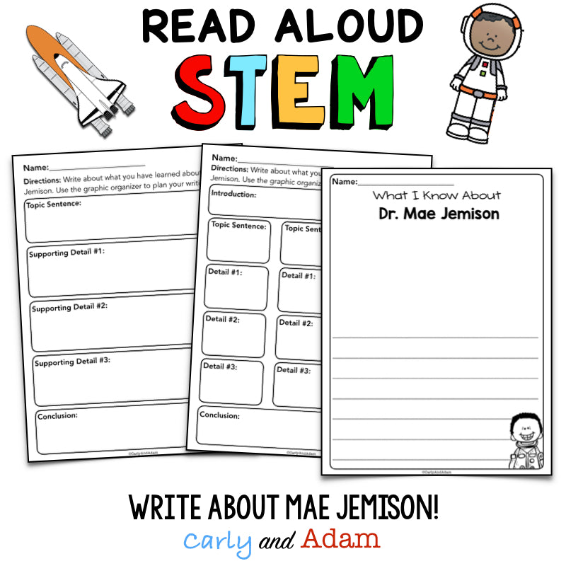 Scientist Spotlight Mae Jemison Build a Rocket STEM Activity Mae Among the Stars