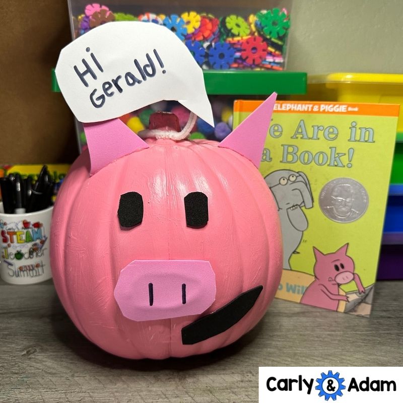 Book Character Pumpkin Decorating Contest Halloween Activity