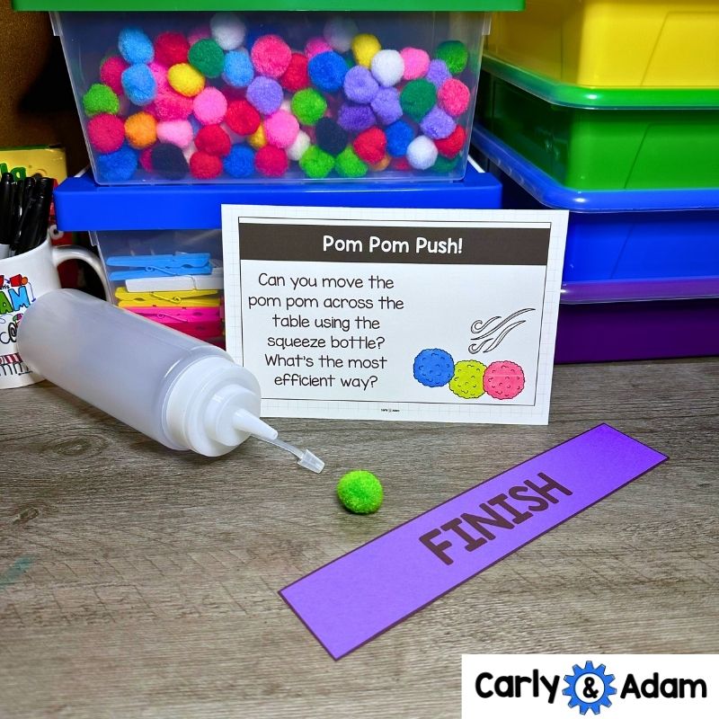 Growth Mindset STEM Centers Minute to Win It Activities