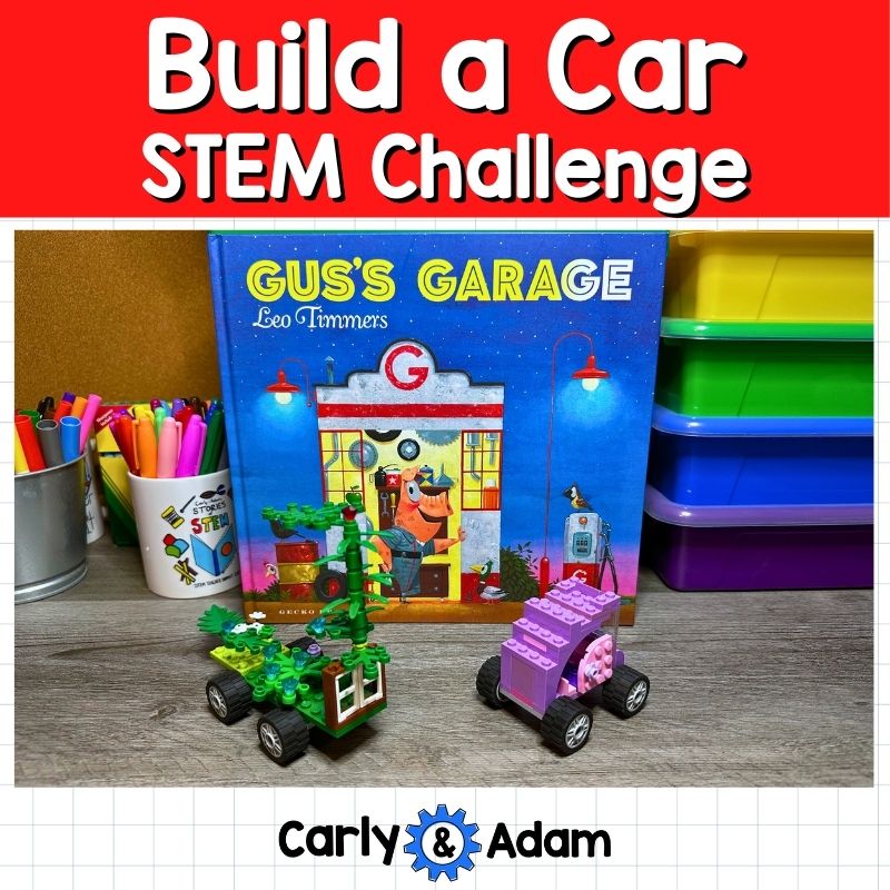 Build a Lego Car Gus's Garage Activity
