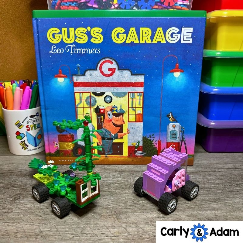 Build a Lego Car Gus's Garage Activity