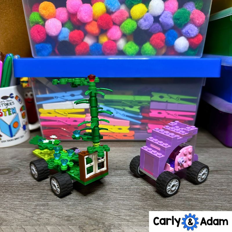 Build a Lego Car Gus's Garage Activity