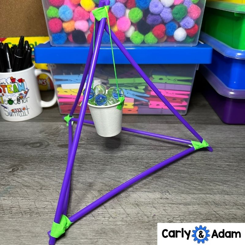 Marble Cauldron Halloween STEM Activity