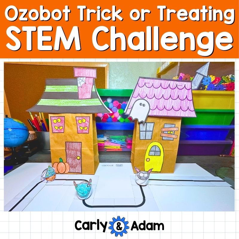 Ozobot Trick Or Treating Coding Lesson Plan Halloween STEM Activity
