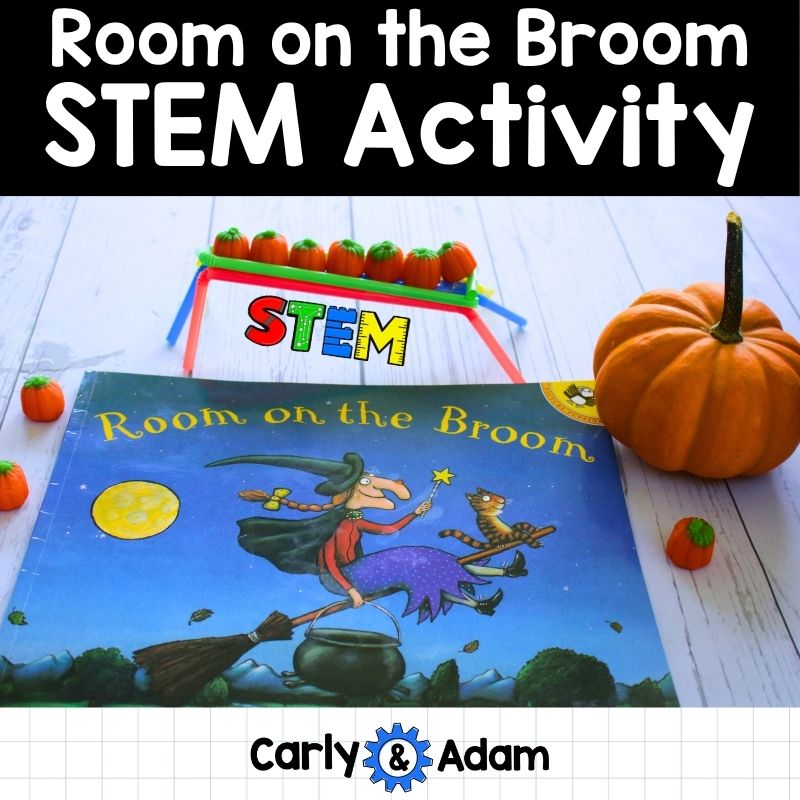 Room on the Broom Halloween READ ALOUD STEM Activity