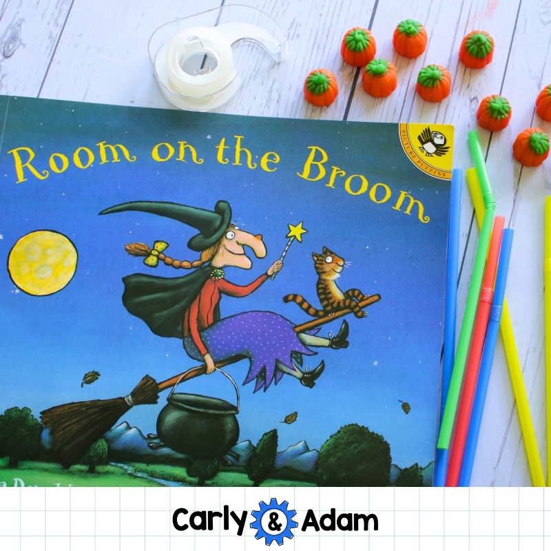 Room on the Broom Halloween READ ALOUD STEM Activity