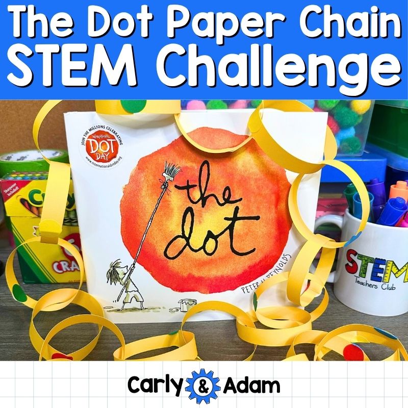 The Dot by Peter Reynolds Paper Chain Activity